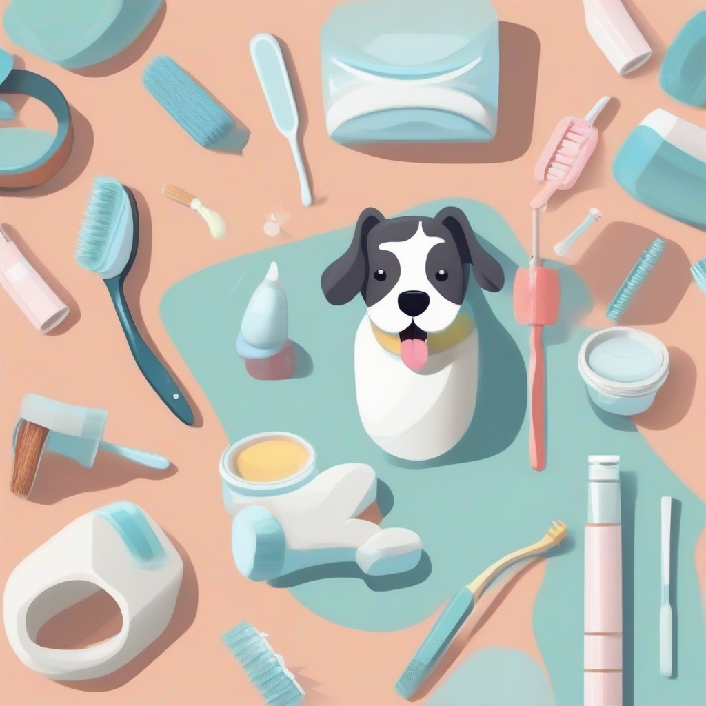 Kit de soins dentaires pour bichon havanais